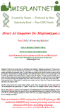 Mobile Screenshot of misplant.net